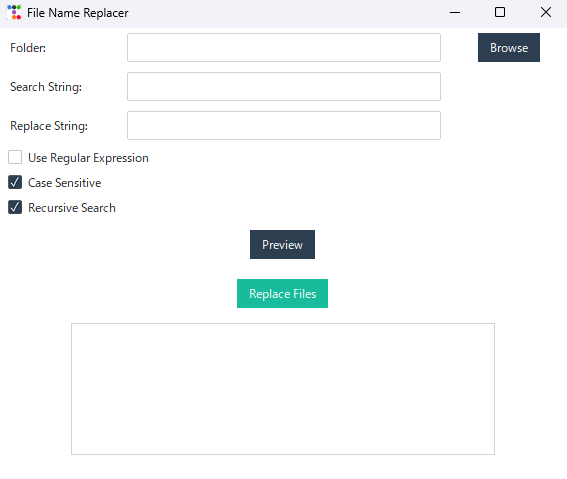 File Name Replacer